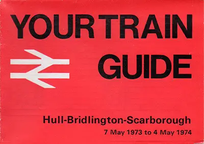 May 1979 Middlesbrough - Whitby timetable cover