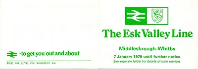 January 1979 Middlesbrough - Whitby fares outside