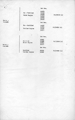 drawing list side bearing springs sheet two version two