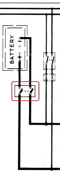 Schematic showing connections