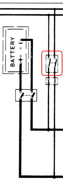 Schematic showing connections